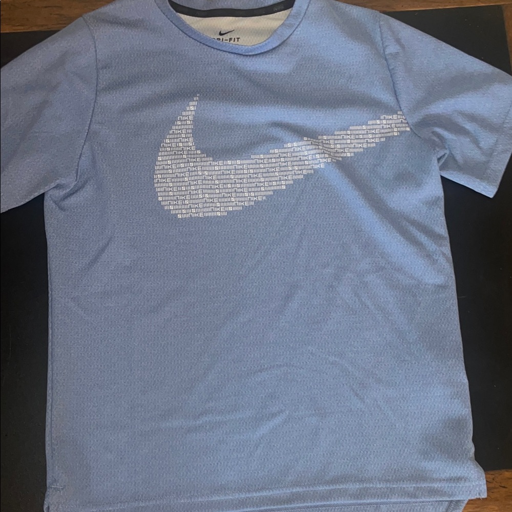 Nike Kids Light Blue Dri-FIT Tee